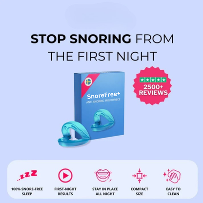 Snore Free+ Anti-Snoring Mouthpiece Universal Size